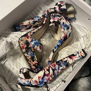 Aldi floral sandals